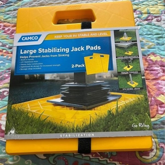 Large Stabilizing jack pads - Picture 1 of 2